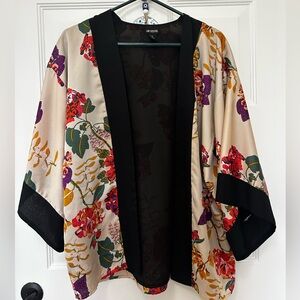 H&M Conscious Collection Black Floral Top